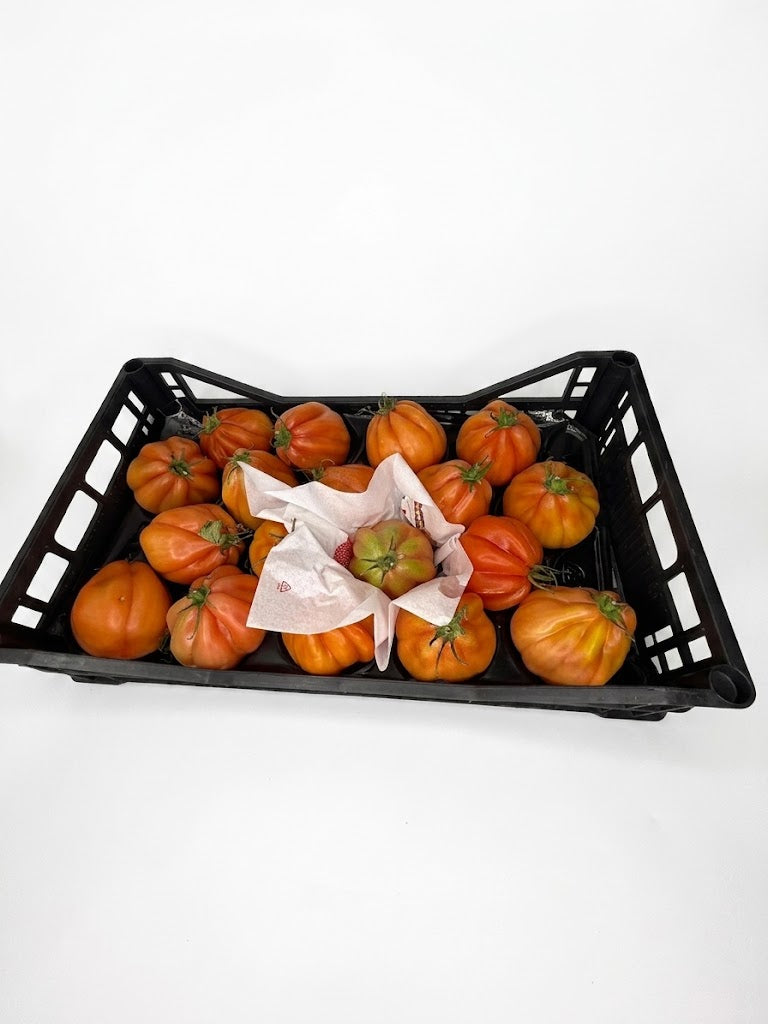 🍅 Cassetta di Pomodoro Cuore di Bue – Formato da 3,7 kg