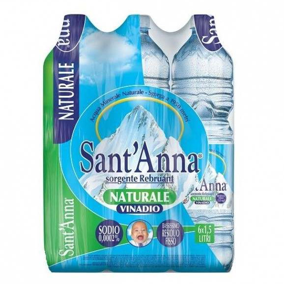 ACQUA SAN'ANNA NATURALE | 6X1.5L