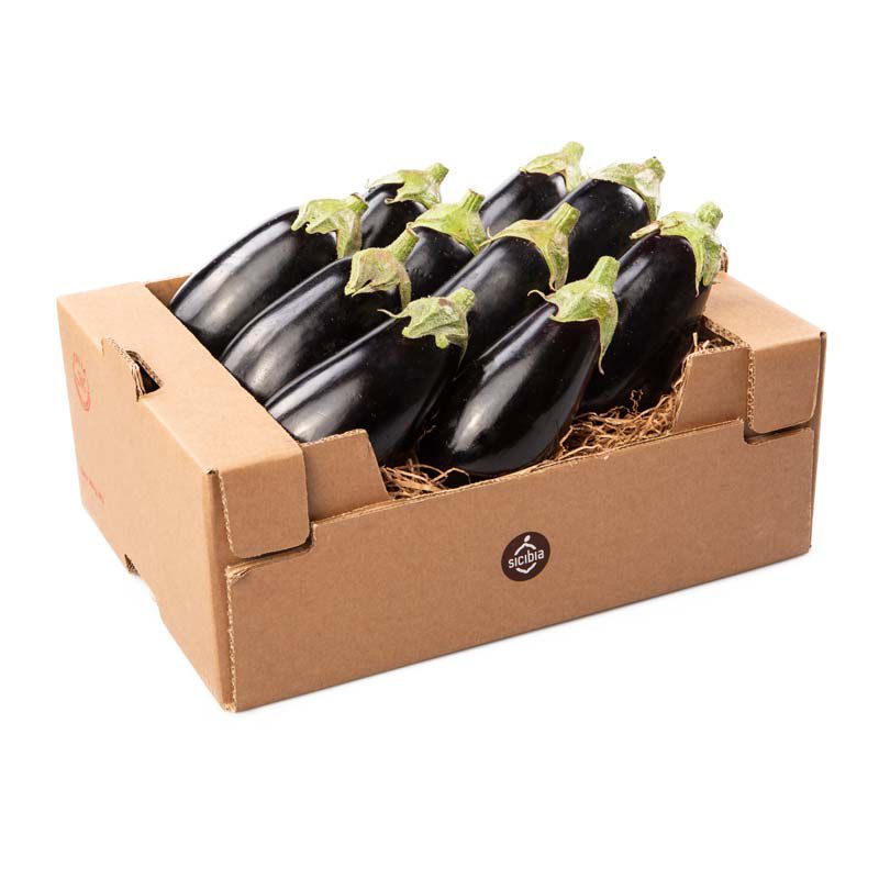 📦 Cassetta di Melanzane Nere – Formato Scorta da 5 kg| KG 5