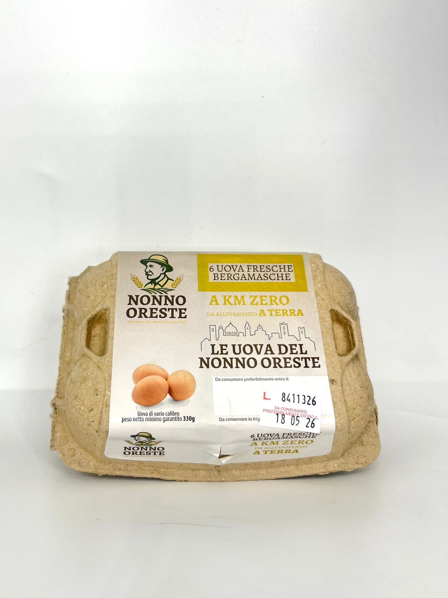 UOVA NONNO ORESTE | 6 UOVA | KM ZERO|ALLEVATE A TERRA