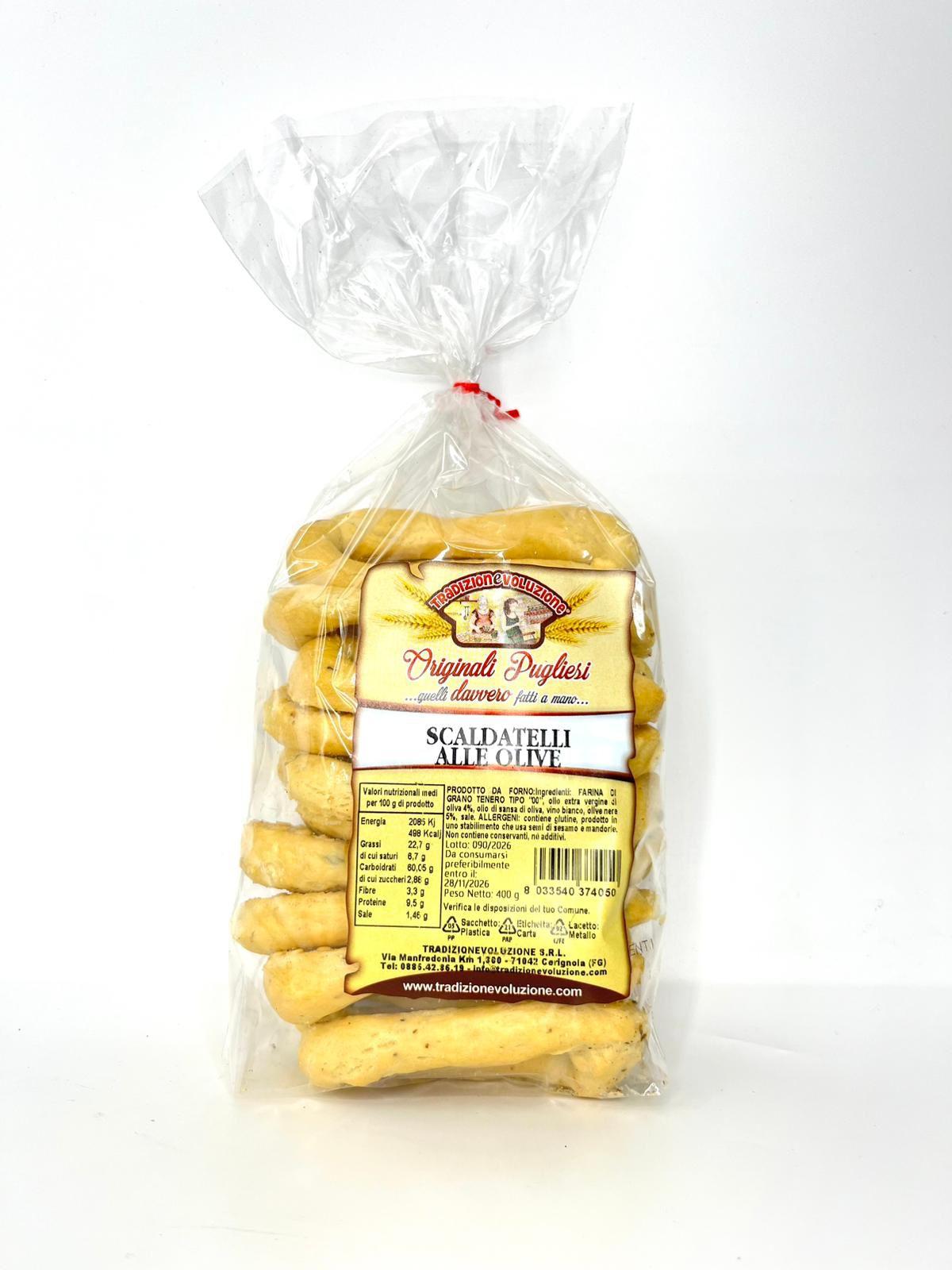 SCALDATELLI ALLE OLIVE | 400g