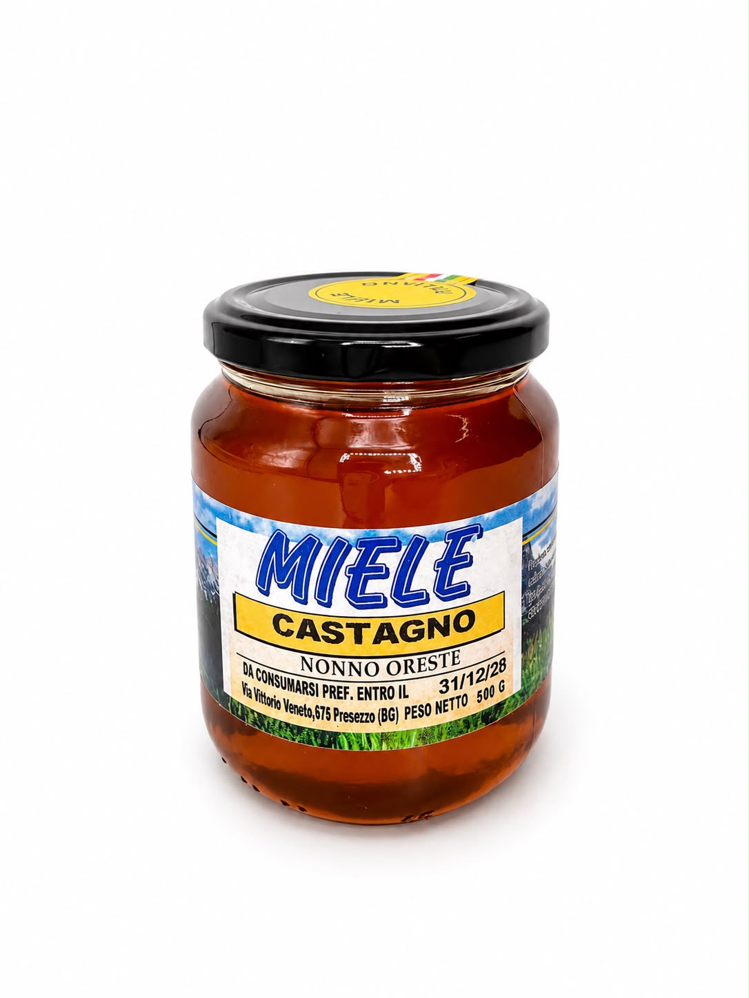 MIELE CASTAGNO DA APICOLTURA ITALIANA | gr 500