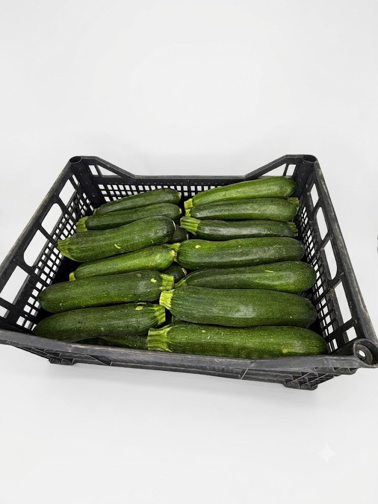 🥒 Cassetta di Zucchine Fresche – Formato Scorta da 6,2 kg
