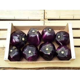 🍆 CASSETTA DI MELANZANE VIOLA | 4,9 kg