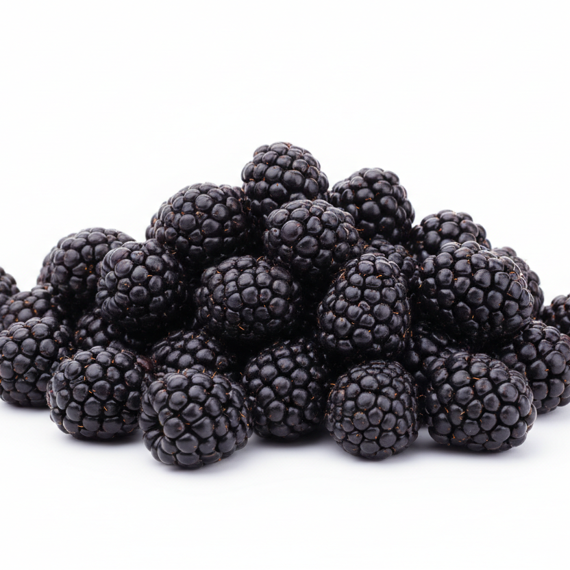 MORE (FRUTTA) CON SFONDO BIANCO